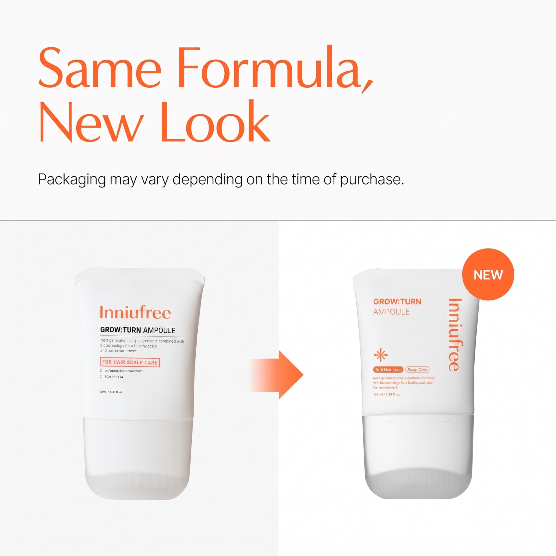 Same formula new look
