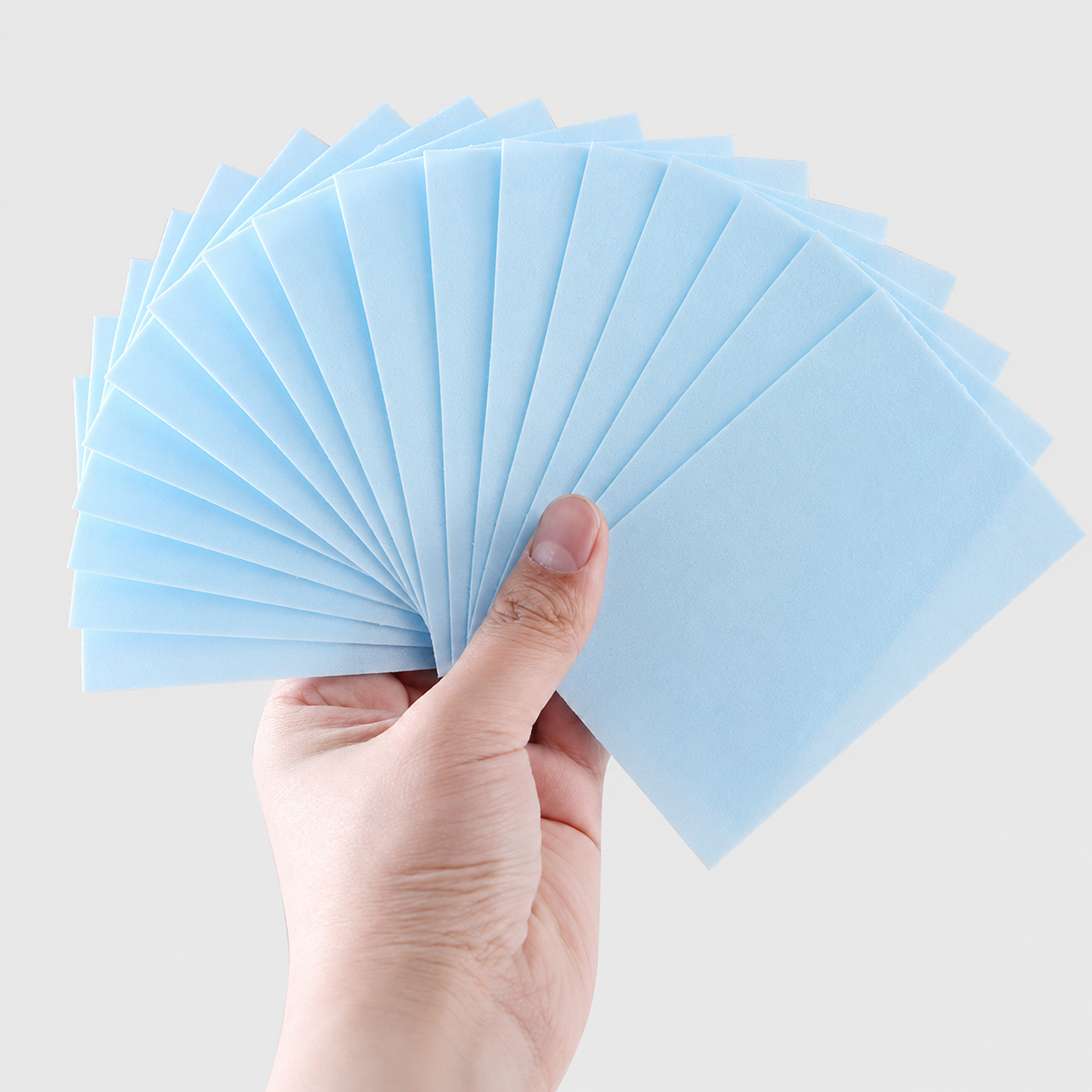 A compact, pre-measured floor cleaning sheet for busy family homes — dissolves fast, cleans everyday grime, leaves floors fresh, and saves storage space.