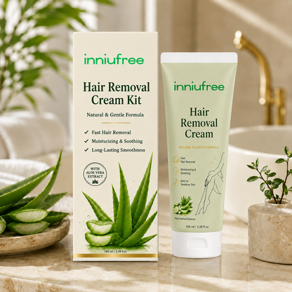 Inniufree™ Natural Gentle Hair Removal Cream | For Women & Men, Sensitive Skin