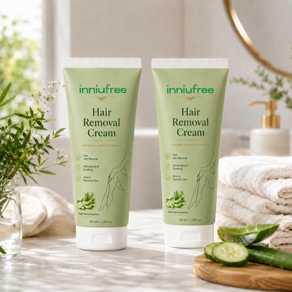Inniufree™ Natural Gentle Hair Removal Cream | For Women & Men, Sensitive Skin
