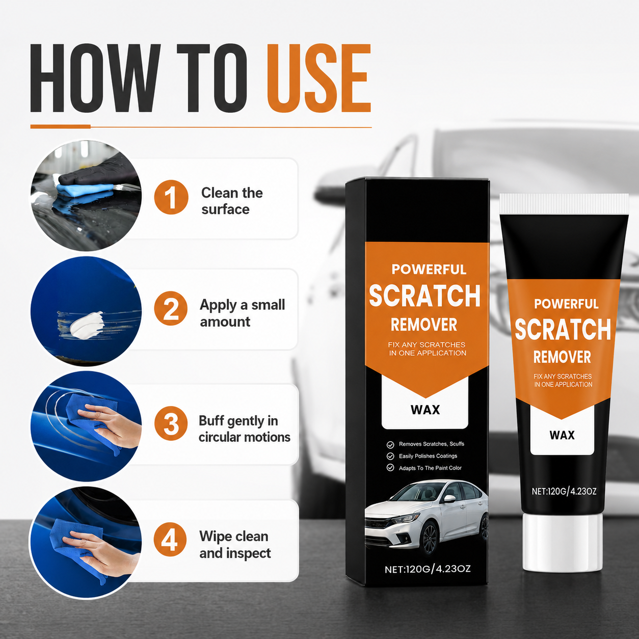 Easily Fix Any Scratches, Swirls & Other Marks!