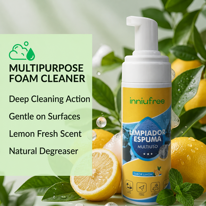 🧴4-in-1 Multi-Enzyme Foam Cleaner – Deep Clean Car, Kitchen, Bathroom & Sofa